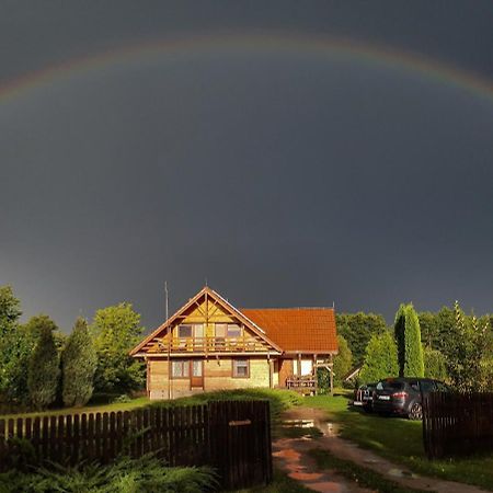 Bialowieska Chata Białowieża Exteriör bild