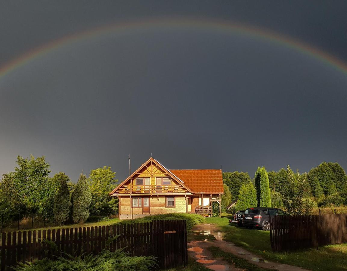 Bialowieska Chata Białowieża Exteriör bild